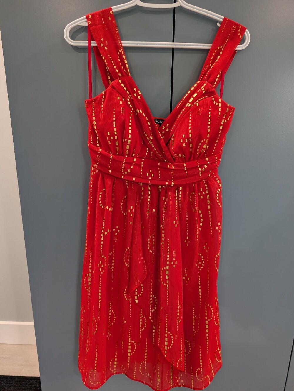 Vintage Le Chateau Grecian Dress